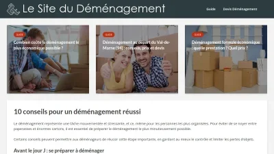 Le Site du Déménagement